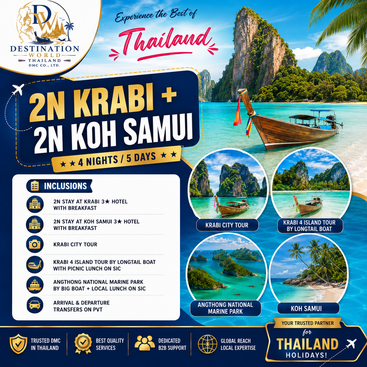 Krabi & koh Samui